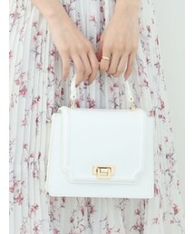 MERCURYDUO | アコーディオンスクエアバッグ(ハンドバッグ)