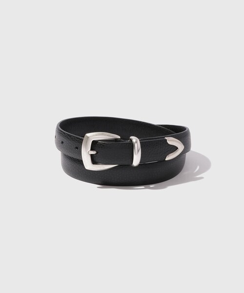 ADAM ET ROPE'（アダムエロペ）の「【ALBERTO LUTI/アルベルト ルティ】BELT（ベルト・メンズ・ブラック・L/M/S/XS）」の4枚目の写真