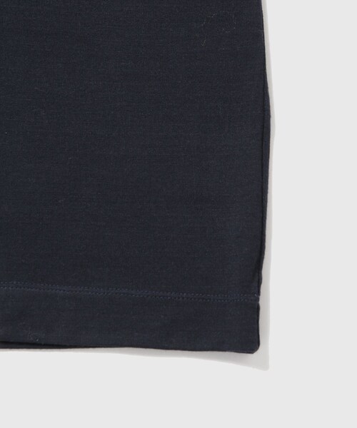 ADAM ET ROPE'(アダムエロペ)の「【NIKKE】ウール天竺 ロングスリーブ ニットT(Tシャツ/カットソー・メンズ・ブラック/ネイビー・L/M)」の17枚目の写真