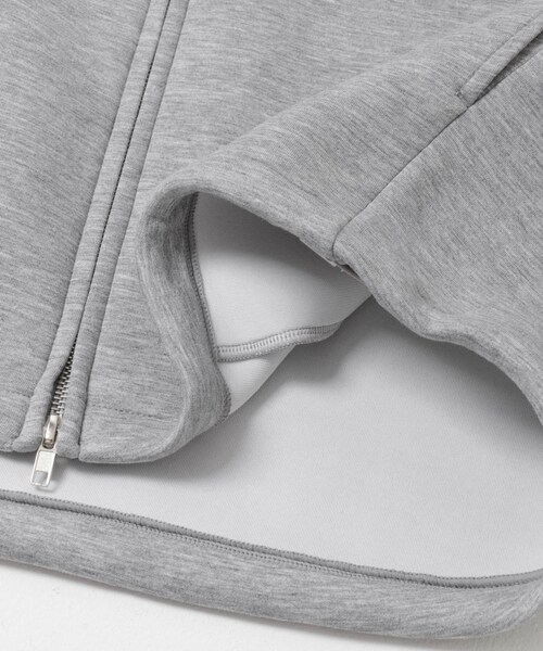 SENSE OF PLACE by URBAN RESEARCH（センスオブプレイスバイアーバンリサーチ）の「コクーンスリーブZIPパーカー（パーカー・レディース・IVORY/BLACK/GRAY・One）」の13枚目の写真