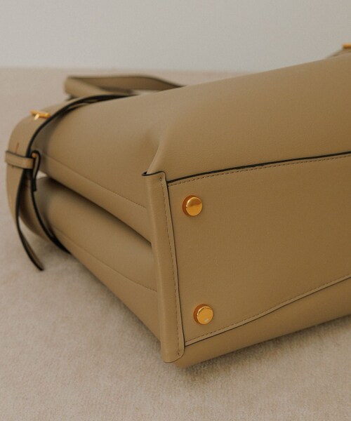 ROPE'（ロペ）の「【E'POR】A BAG Large/A4対応・通勤（トートバッグ・レディース・ブラック/ベージュ・F）」の12枚目の写真