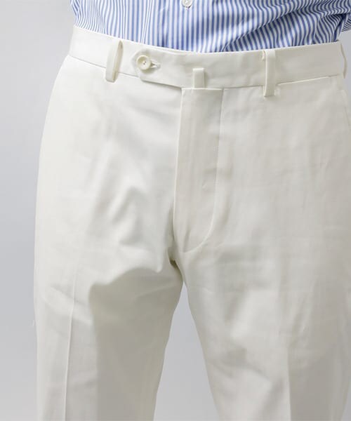 URBAN RESEARCH（アーバンリサーチ）の「URTailor　コットンツイルパンツ（スラックス・メンズ・NAVY/BEIGE/WHITE・44/46/48/50/42）」の19枚目の写真