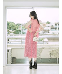 jouetie | メッシュロングタンク(ワンピース)