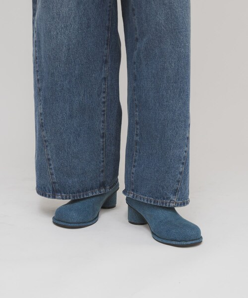 KBF（ケイビーエフ）の「プランプトゥサボミュール（サンダル・レディース・BLACK/DENIM・36/37/38）」の17枚目の写真