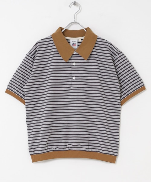 URBAN RESEARCH DOORS(アーバンリサーチドアーズ)の「『別注』STAR&STRIPE×DOORS MULTI POLO(ポロシャツ・レディース・GRAY/BROWN・One)」の13枚目の写真