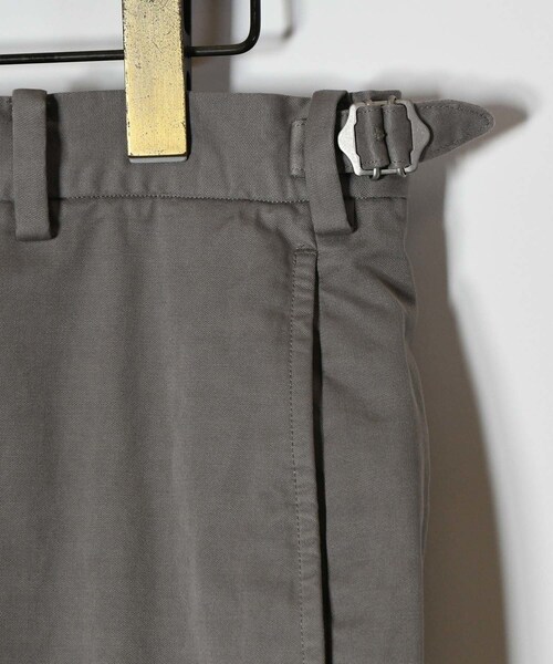 ADAM ET ROPE'（アダムエロペ）の「【KAPTAIN SUNSHINE】Garment Dyed Scottish Sideseemless Trousers（その他パンツ・メンズ・ライトグレー/カーキ・L/M/S）」の15枚目の写真