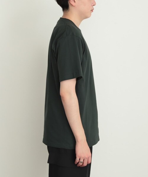 SENSE OF PLACE by URBAN RESEARCH（センスオブプレイスバイアーバンリサーチ）の「Hanes　BEEFY T-SHIRTS 1P（Tシャツ/カットソー・メンズ・WHITE/BLACK/D.PURPLE/D.GREEN・M/L/XL）」の18枚目の写真