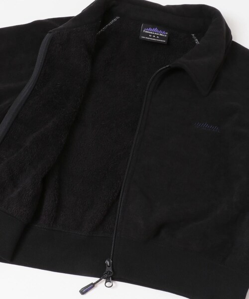 URBAN RESEARCH(アーバンリサーチ)の「『別注』THOUSAND MILE×URBAN RESEARCH KNIT FLEECE ZIP PARKA(パーカー・レディース・OFF WHITE/BLACK・Free)」の8枚目の写真
