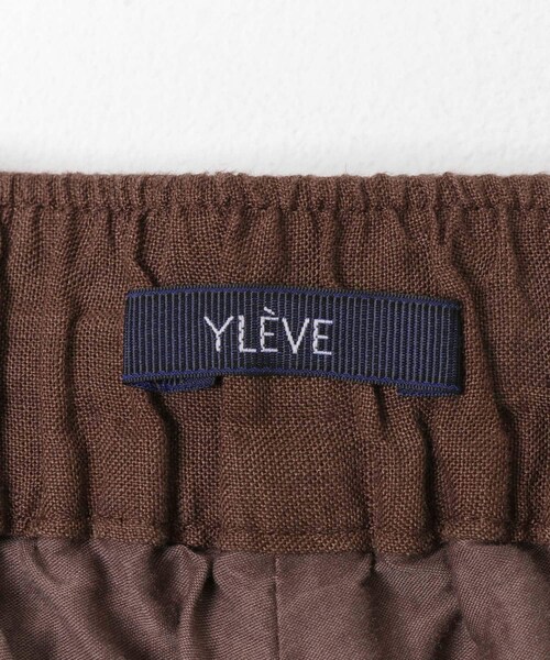 URBAN RESEARCH(アーバンリサーチ)の「YLEVE LINEN POPLIN PANTS(その他パンツ・メンズ・011 SUMI/050 BROWN・3/4)」の17枚目の写真