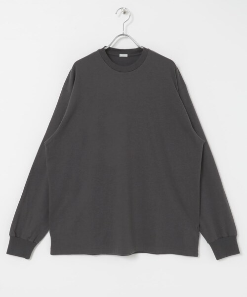 URBAN RESEARCH（アーバンリサーチ）の「A PRESSE　Cashmere Blend L/S T-Shirt（Tシャツ/カットソー・メンズ・CHARCOAL・2/3/4）」の5枚目の写真