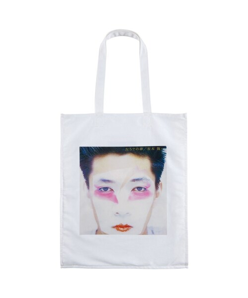 bonjour records（ボンジュールレコーズ）の「RYUICHI SAKAMOTO Archive Collection Tote Bag "左うでの夢"（トートバッグ・レディース・ホワイト・F）」の3枚目の写真