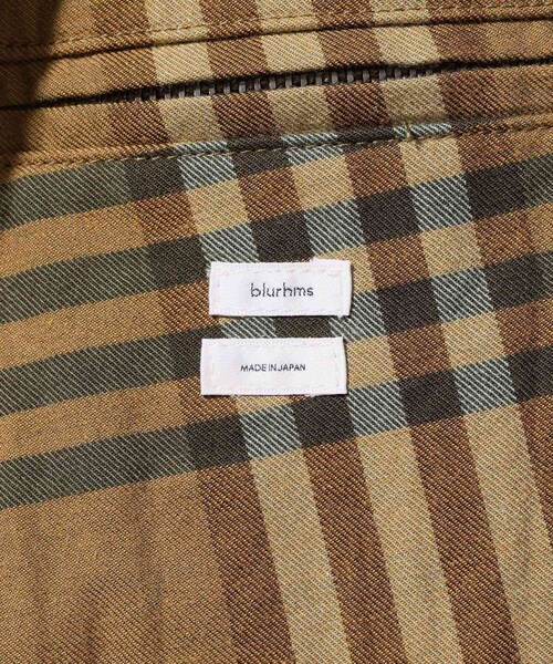 ADAM ET ROPE'(アダムエロペ)の「【blurhms/ブラームス】Cotton Gabardine Trench Coat(ダウンジャケット/コート・メンズ・カーキ・3/4)」の12枚目の写真