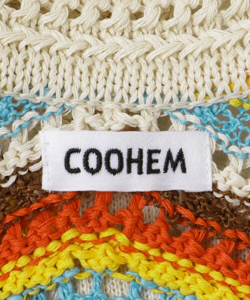 THE GOODLAND MARKET（ザグッドランドマーケット）の「米富繊維　ZIGZAG SUKASHI KNIT PULLOVER（ニット/セーター・レディース・64BLACK/02RED/40IVORY・FREE）」の21枚目の写真