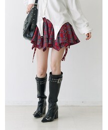 jouetie | アシメヘムベルテッドミニスカート(スカート)