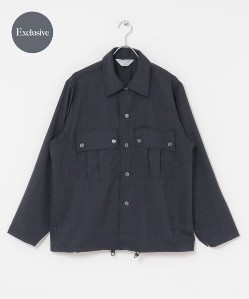 URBAN RESEARCH（アーバンリサーチ）の「『別注』BROOXON×URBS　MIDLAND SHIRT FOR URBS（シャツ/ブラウス・メンズ・GLEN CHECK・2/3/4）」の2枚目の写真