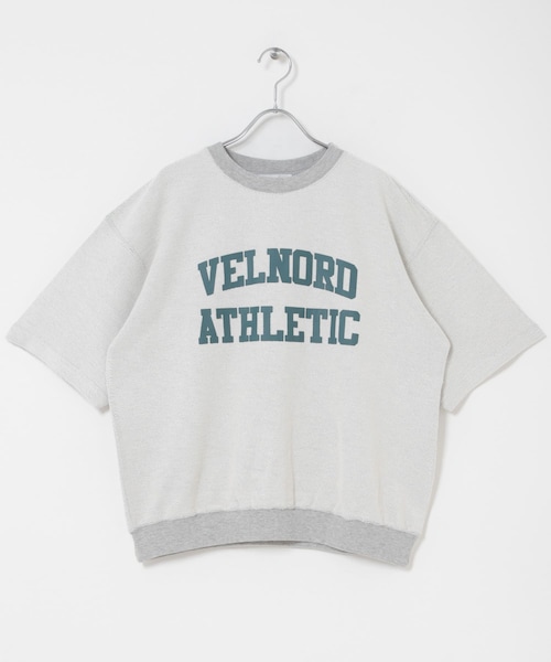 SENSE OF PLACE by URBAN RESEARCH（センスオブプレイスバイアーバンリサーチ）の「カレッジスウェットショートスリーブTシャツ（スウェット・メンズ・GRAY/NAVY/RED・M/L）」の15枚目の写真