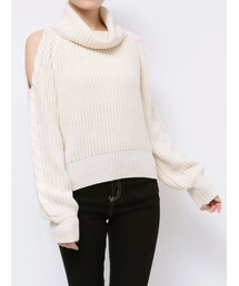 GYDA | オフタートルオフショルKT TOPS(ニット/セーター)