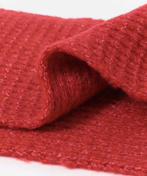 URBAN RESEARCH DOORS（アーバンリサーチドアーズ）の「カワリアミニットマフラー（マフラー・レディース・L.BEIGE/RED/GRAY・one）」の15枚目の写真