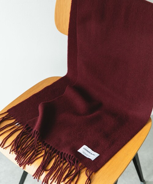 URBAN RESEARCH DOORS（アーバンリサーチドアーズ）の「カシミヤブレンドマフラー（マフラー・メンズ・BLACK/GRAY/BLUE/CHERRY・-）」の20枚目の写真