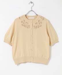 URBAN RESEARCH ROSSO | MARILYN MOON　EMBROIDERY KNIT CARDIGAN(カーディガン/ボレロ)