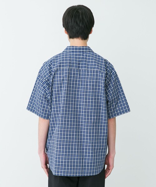 URBAN RESEARCH DOORS(アーバンリサーチドアーズ)の「DANTON SHORT SLEEVE SHIRTS(シャツ/ブラウス・メンズ・GRN×YLW/BLU×WHT・40/42/44)」の8枚目の写真