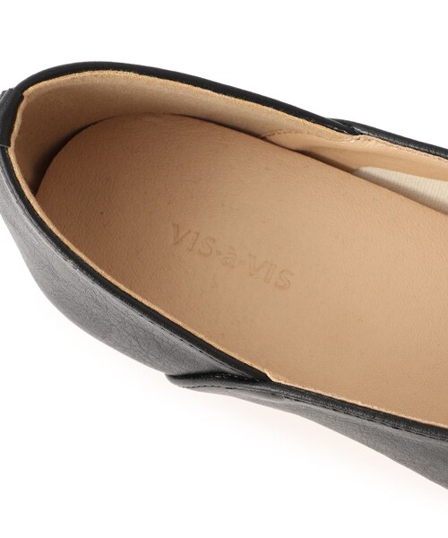 VIS(ビス)の「メタルポイントバブーシュ(パンプス・レディース・ブラック/オフホワイト・L/M/S)」の17枚目の写真