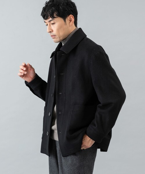URBAN RESEARCH ROSSO(アーバンリサーチロッソ)の「スーパー100 シングルPコート(その他アウター・メンズ・CHARCOAL/NAVY/BLACK・M/L)」の6枚目の写真