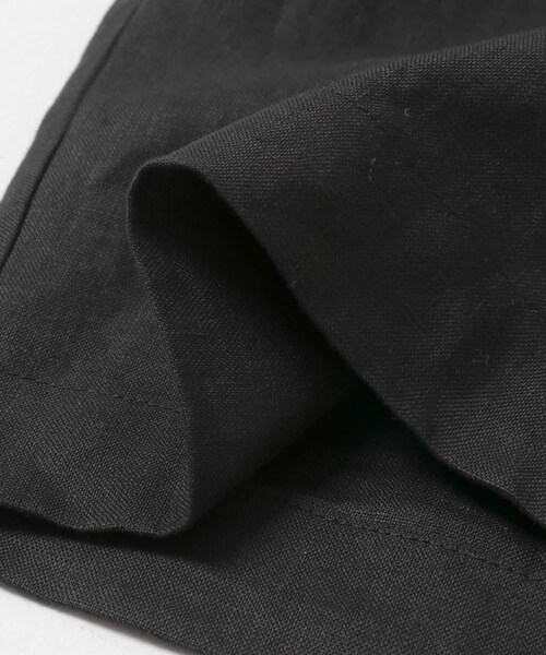 かぐれ（カグレ）の「リネンハーフスリーブオールインワン（つなぎ/オールインワン・レディース・BLACK/CHARCOAL・Free）」の17枚目の写真