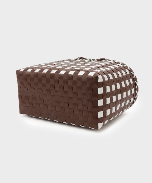 ROPE'（ロペ）の「【PA LI（パリ）】MARKET BASKETS ｜SMALL（かごバッグ・レディース・ダークブラウン・F）」の6枚目の写真