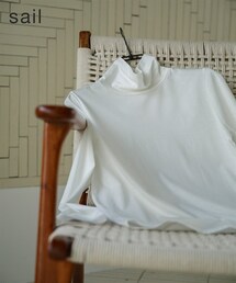 nissen | 【sail】ハイネックカットソー　小さいサイズ(Tシャツ/カットソー)
