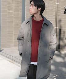 URBAN RESEARCH DOORS | ライトナイロン パデット バルマカンコート(その他アウター)