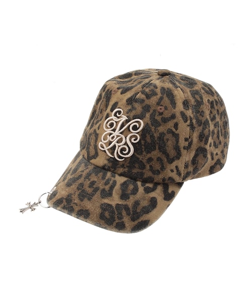 EVRIS（エヴリス）の「EVRISオリジナルロゴCAP（キャップ・レディース・アイボリー/ブラウン/カーキ・F）」の2枚目の写真