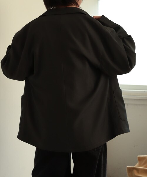 SENSE OF PLACE by URBAN RESEARCH（センスオブプレイスバイアーバンリサーチ）の「ダブルルーズジャケット（テーラードジャケット・メンズ・BEIGE/GRAY・M/L）」の21枚目の写真