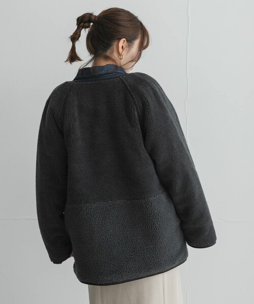 URBAN RESEARCH Sonny Label（アーバンリサーチサニーレーベル）の「リバーシブルボア撥水キルティングコート（その他アウター・レディース・アイボリー/ブラック/ブラウン・Free）」の16枚目の写真