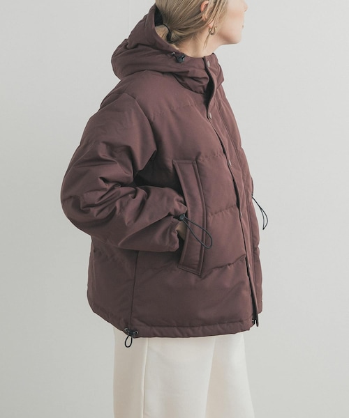 URBAN RESEARCH DOORS（アーバンリサーチドアーズ）の「DANTON　DOWN HOODED JACKET（その他アウター・レディース・BLACK/LT.BEIGE/IVORY/DK.BROWN・XS/S）」の3枚目の写真