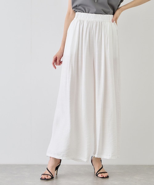 Jayro(ジャイロ)の「フレアワイドパンツ(その他パンツ・レディース・ブラック/グレー/ホワイト系/ベージュ・F)」の2枚目の写真