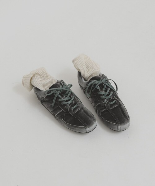 KBF（ケイビーエフ）の「ベロアスニーカー（スニーカー・レディース・BROWN/BLUE GRAY・37/38/39）」の10枚目の写真