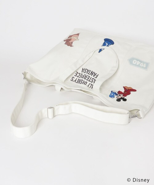 URBAN RESEARCH(アーバンリサーチ)の「別注/Disney/キャンバスバッグ(トートバッグ・レディース・NATURAL/NAVY・Free)」の11枚目の写真