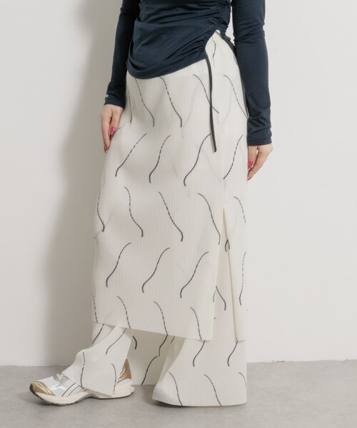 THE GOODLAND MARKET（ザグッドランドマーケット）の「Jens　UNDER PANTS DRESS 2（その他パンツ・レディース・PRINT MONO/MULTI・1）」の6枚目の写真