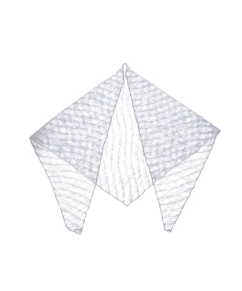 jouetie（ジュエティ）の「レースバンダナ（その他ヘアアクセサリー・レディース・オフホワイト/ブラック/ブルー・F）」の5枚目の写真