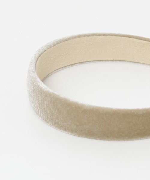 URBAN RESEARCH Sonny Label（アーバンリサーチサニーレーベル）の「ベロアカチューシャ（カチューシャ・レディース・ベージュ/ブラック・one）」の7枚目の写真