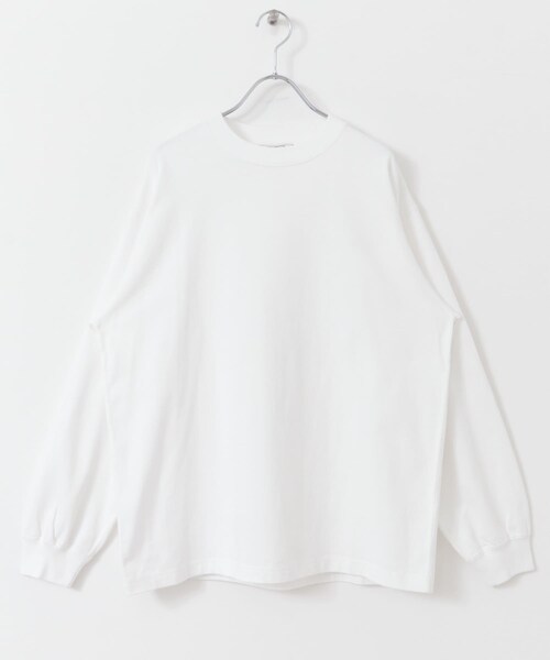 URBAN RESEARCH DOORS(アーバンリサーチドアーズ)の「10.5オンス ヘビーウェイトロングスリーブTシャツ(Tシャツ/カットソー・メンズ・C.NAVY/WHITE/MIX WHITE・M/L)」の10枚目の写真