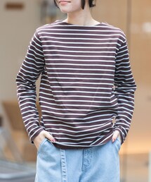 FORK&SPOON | FORK&SPOON　ボートネックボーダー(Tシャツ/カットソー)