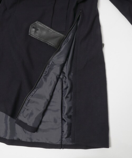 URBAN RESEARCH（アーバンリサーチ）の「UNTRACE　ステンカラーコート（ステンカラーコート・メンズ・DARK NAVY・1/2）」の10枚目の写真