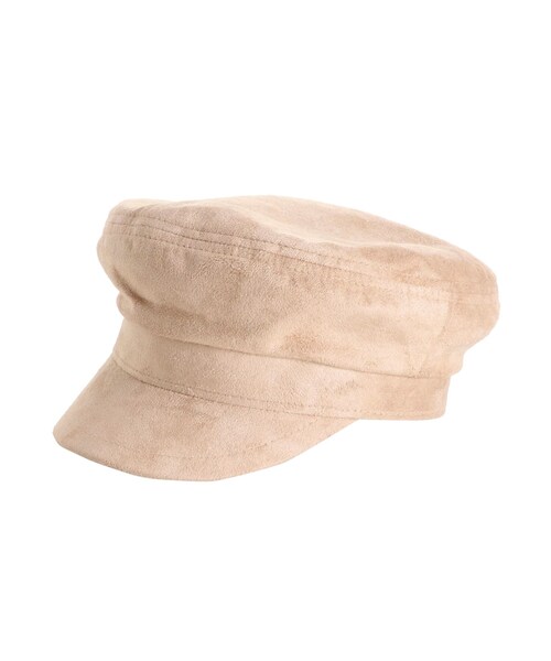 MERCURYDUO（マーキュリーデュオ）の「フェイクスエードキャスケット（キャスケット・レディース・ベージュ/ブラウン/ブラック・F）」の7枚目の写真