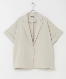 ITEMS URBANRESEARCH | SMOOTH LINEN TOUCH 半袖ジャケット(テーラードジャケット)