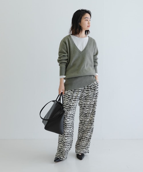 URBAN RESEARCH（アーバンリサーチ）の「MARROW　DOUBLE FACED HANDLE TOTE（トートバッグ・レディース・BLACK・one）」の8枚目の写真