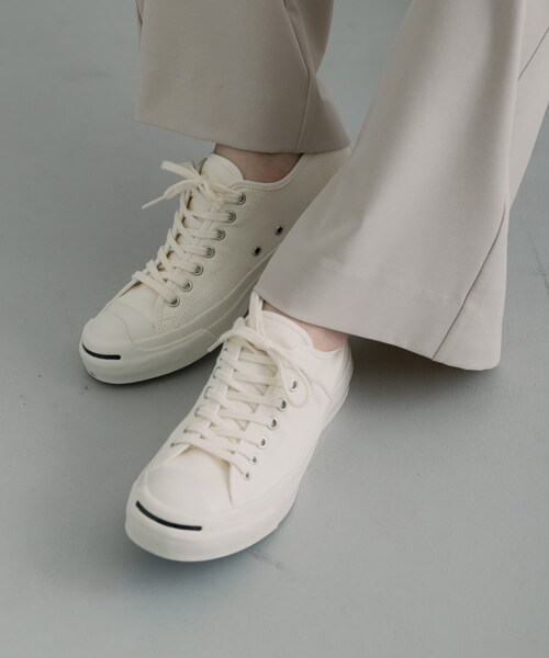 SENSE OF PLACE by URBAN RESEARCH(センスオブプレイスバイアーバンリサーチ)の「Converse JACK PURCELL CL(スニーカー・メンズ・WHITE/BLACK・26/27/28)」の9枚目の写真