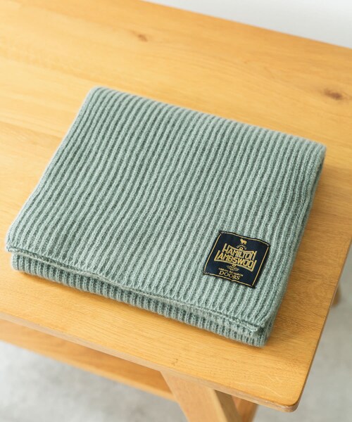 URBAN RESEARCH DOORS(アーバンリサーチドアーズ)の「ハミルトンマフラー(マフラー・メンズ・OFF WHITE/MIX BROWN/BLACK/SAGE GREEN・-)」の4枚目の写真