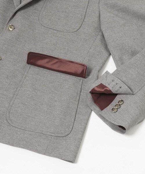 URBAN RESEARCH(アーバンリサーチ)の「FREEMANS SPORTING CLUB St MARKS JACKET(テーラードジャケット・メンズ・34ライトグレー・S/M/L)」の4枚目の写真